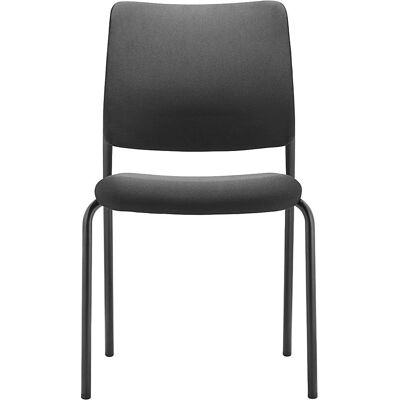 Silla de reuniones TrendOffice TO-SYNC meet - Con respaldo acolchado, 4 piezas, negro Silla de reuniones TrendOffice TO-SYNC meet - Con respaldo acolchado, 4 piezas, negro