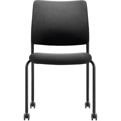 Silla de Reuniones TrendOffice TO-SYNC meet - Acolchada, 4 unidades, Negro y Rojo Silla de Reuniones TrendOffice TO-SYNC meet - Acolchada, 4 unidades, Negro y Rojo