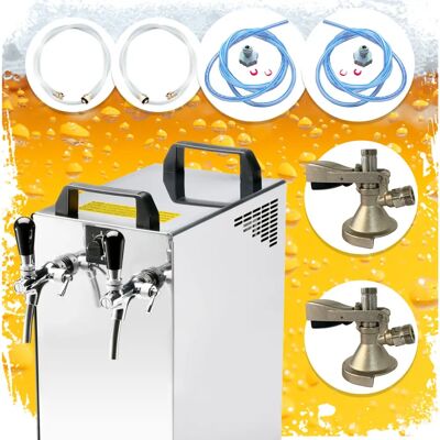 Distributeur de bière Green Line Ich-zapfe - 2 lignes, 50L/h - Publicité Distributeur de bière Green Line Ich-zapfe - 2 lignes, 50L/h - Publicité