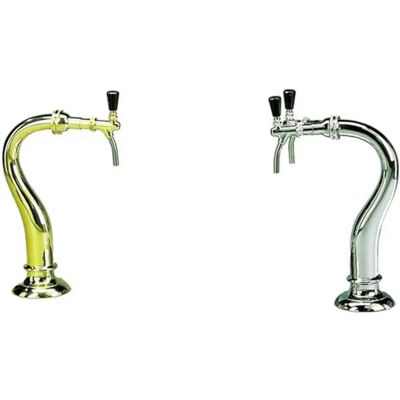 ICH-ZAPFE.DE - Colonna Birra Modello A Collo Di Cigno - Messing ICH-ZAPFE.DE - Colonna Birra Modello A Collo Di Cigno - Messing