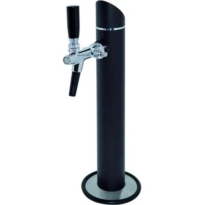 ICH-ZAPFE.DE Schwarz Turm Bier Säule mit Dekorative Flansch - 1 Linie ICH-ZAPFE.DE Schwarz Turm Bier Säule mit Dekorative Flansch - 1 Linie