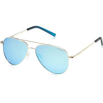 Polaroid PLD 8015/N/NEW - Gold Blue Miror Polarized Polaroid PLD 8015/N/NEW - Gold Blue Miror Polarized