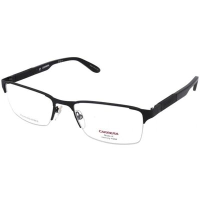 Ramă de Ochelari din Metal Rectangulară CARRERA CA8821 10G Neagră Ramă de Ochelari din Metal Rectangulară CARRERA CA8821 10G Neagră