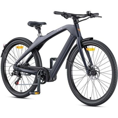 Vélo électrique ENGWE MAPFOUR N1 Pro - Autonomie 100km - Moteur 250W - Cadre en fibre de carbone - Gris - Publicité Vélo électrique ENGWE MAPFOUR N1 Pro - Autonomie 100km - Moteur 250W - Cadre en fibre de carbone - Gris - Publicité