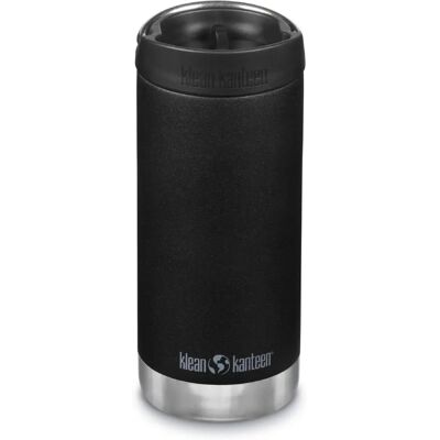 Klean Kanteen 12 oz. Geïsoleerde RVS Fles - Zwart Shale Klean Kanteen 12 oz. Geïsoleerde RVS Fles - Zwart Shale