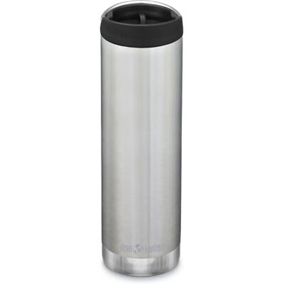 Klean Kanteen TKWide 20oz (592mL) - Crème - Botella de agua aislada Klean Kanteen TKWide 20oz (592mL) - Crème - Botella de agua aislada
