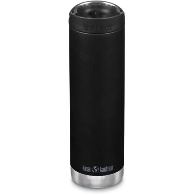 Klean Kanteen TKWide Bouteille Isolée 20oz - Noir - Publicité Klean Kanteen TKWide Bouteille Isolée 20oz - Noir - Publicité