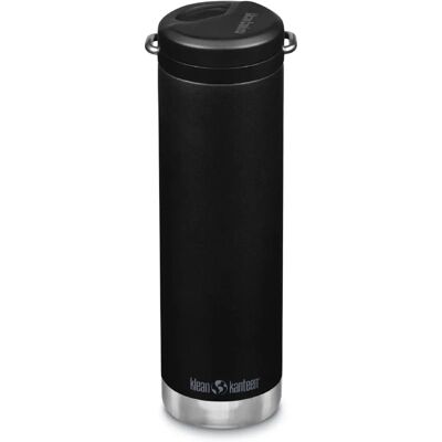 Bottiglia Isolata Tkwide di Klean Kanteen 20oz - Nera - Bottiglia d'acqua Bottiglia Isolata Tkwide di Klean Kanteen 20oz - Nera - Bottiglia d'acqua
