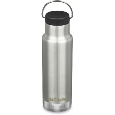 Klean Kanteen Bouteille Classique Isolée 12oz - Inox - Publicité Klean Kanteen Bouteille Classique Isolée 12oz - Inox - Publicité
