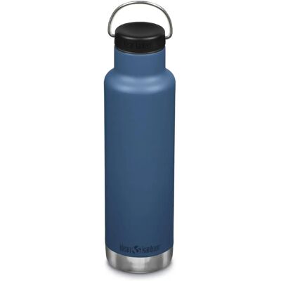 Klean Kanteen clásica aislada 20 oz. botella estrecha con tapa de lazo - Botella de agua Klean Kanteen clásica aislada 20 oz. botella estrecha con tapa de lazo - Botella de agua