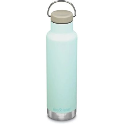Klean Kanteen 592ml Klassische Flasche mit Loop Cap - Blau Tönung - Wasserflasche Klean Kanteen 592ml Klassische Flasche mit Loop Cap - Blau Tönung - Wasserflasche