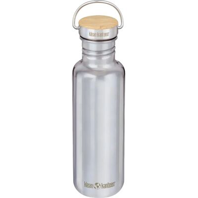 Klean Kanteen Reflect - Stainless Steel Water Bottle with Bamboo Cap - 800ml Klean Kanteen Reflect - Stainless Steel Water Bottle with Bamboo Cap - 800ml