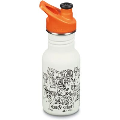 Borraccia per bambini Klean Kanteen Tigri acciaio inox - 355ml Sport Cap Borraccia per bambini Klean Kanteen Tigri acciaio inox - 355ml Sport Cap
