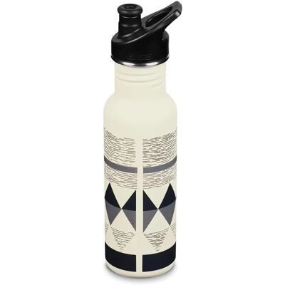Klean Kanteen - Capuche sport classique étroite 532ml - Blanc - Bouteille - Publicité Klean Kanteen - Capuche sport classique étroite 532ml - Blanc - Bouteille - Publicité