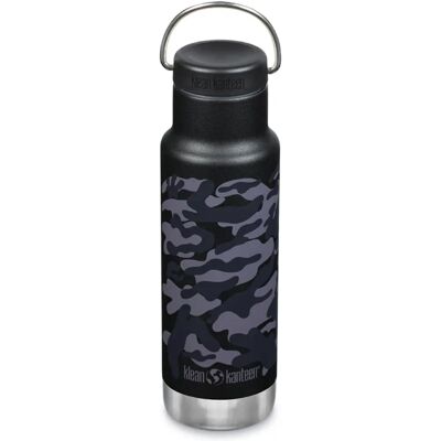 Klean Kanteen isolert flaske 355ml - Svart - Varm/Kald Klean Kanteen isolert flaske 355ml - Svart - Varm/Kald