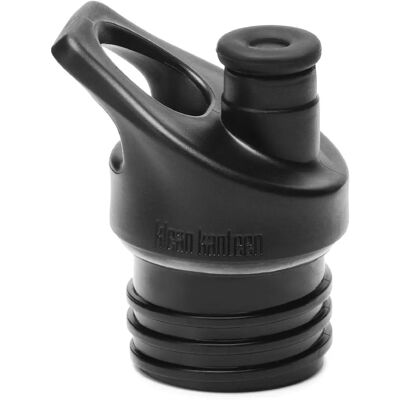 Cappuccio Sport Nero Klean Kanteen - Sostituzione per bottiglie per bambini e classiche Cappuccio Sport Nero Klean Kanteen - Sostituzione per bottiglie per bambini e classiche