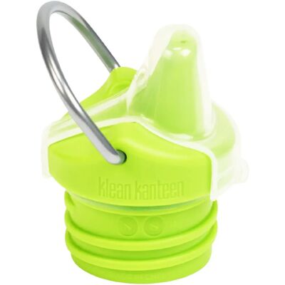 Klean Kanteen Kid Kanteen Bright Green Sippy Cap - Barnflaske Tilbehør Klean Kanteen Kid Kanteen Bright Green Sippy Cap - Barnflaske Tilbehør