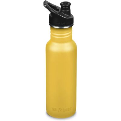 Klean Kanteen Old Gold 18 oz Trinkflasche - Sport Cap Klean Kanteen Old Gold 18 oz Trinkflasche - Sport Cap
