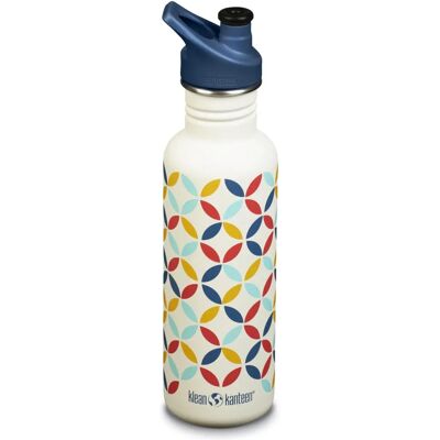 Klean Kanteen 27oz Classic - Retro Dot - 800ml Drink Bottle Klean Kanteen 27oz Classic - Retro Dot - 800ml Drink Bottle