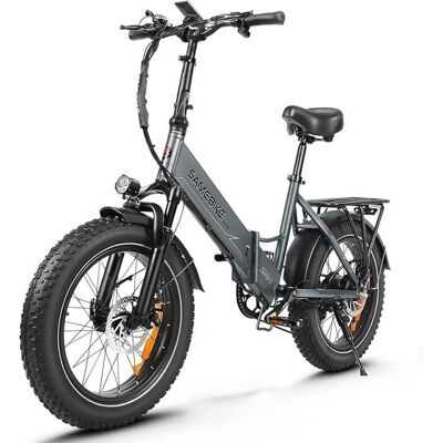 Vélo électrique SAMEBIKE 20 pouces - Pliable, 48V 13Ah, 120 km - Publicité Vélo électrique SAMEBIKE 20 pouces - Pliable, 48V 13Ah, 120 km - Publicité