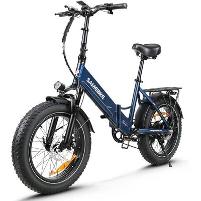 SAMEBIKE Modèle LOTDM200-II-FT-DB - VTT électrique 20 pouces - Publicité SAMEBIKE Modèle LOTDM200-II-FT-DB - VTT électrique 20 pouces - Publicité