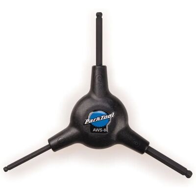 Park Tool AWS-8 Triple Allen Ball-Ended Wrench - Bike Tool Park Tool AWS-8 Triple Allen Ball-Ended Wrench - Bike Tool