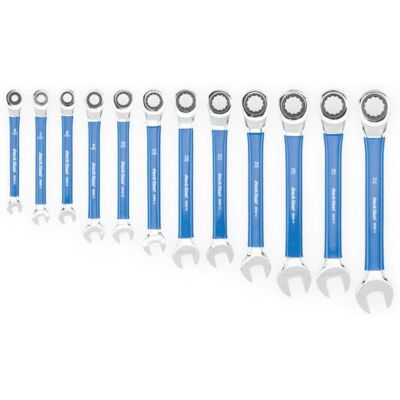 Park Tool MWR-SET Blue Ratcheting Wrench Set - 6mm-17mm - Wrenches Park Tool MWR-SET Blue Ratcheting Wrench Set - 6mm-17mm - Wrenches