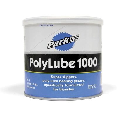 Graisse Polylube 1000 de Park Tool - Gris - Entretien Vélo - Publicité Graisse Polylube 1000 de Park Tool - Gris - Entretien Vélo - Publicité