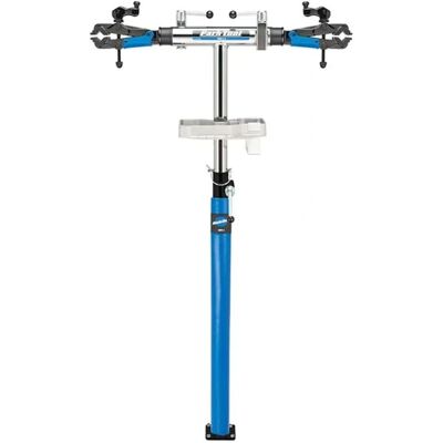 Soporte de reparación de bicicletas Park Tool - Para dos bicicletas, rotación 360°, altura ajustable Soporte de reparación de bicicletas Park Tool - Para dos bicicletas, rotación 360°, altura ajustable