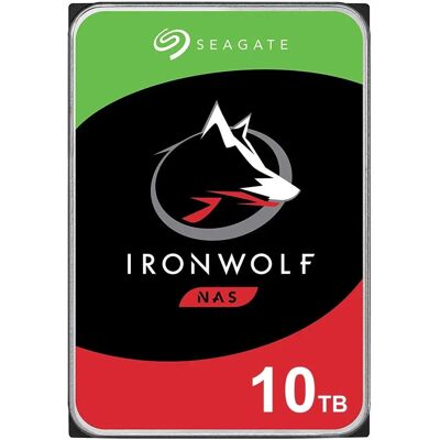 Disque Dur NAS Seagate IronWolf 10TB - 7200RPM, SATA III Disque Dur NAS Seagate IronWolf 10TB - 7200RPM, SATA III