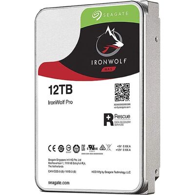 Disque dur NAS Seagate IronWolf Pro 12TB 3.5" - Publicité Disque dur NAS Seagate IronWolf Pro 12TB 3.5" - Publicité