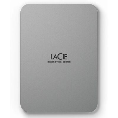 LaCie Hordozható Meghajtó 4TB Ezüst - Extern merevdisk LaCie Hordozható Meghajtó 4TB Ezüst - Extern merevdisk