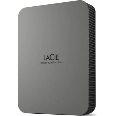 LaCie 5TB External Hard Drive - USB-C, Thunderbolt, Space Grey LaCie 5TB External Hard Drive - USB-C, Thunderbolt, Space Grey