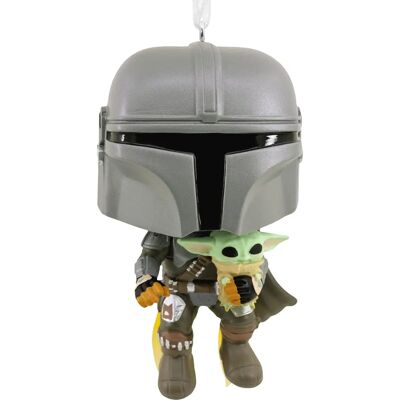 Funko Pop! Mandaloriano con Grogu - Figura Decorativa Funko Pop! Mandaloriano con Grogu - Figura Decorativa
