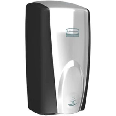 Dispensador de jabón Rubbermaid FG750140 - Sin contacto, 1,1L, Negro/Cromo Dispensador de jabón Rubbermaid FG750140 - Sin contacto, 1,1L, Negro/Cromo
