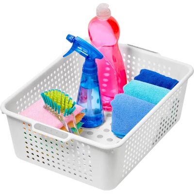 Madesmart White Medium Basket - Organiser & Storage Madesmart White Medium Basket - Organiser & Storage
