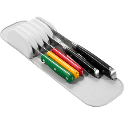 Madesmart Small in Drawer Knife Mat - Soft-Grip, BPA-Free, Food Safe Madesmart Small in Drawer Knife Mat - Soft-Grip, BPA-Free, Food Safe