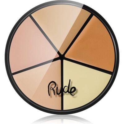 Rude Cosmetics Fabulous Concealer Wheel - Light - Concealer Palette Rude Cosmetics Fabulous Concealer Wheel - Light - Concealer Palette