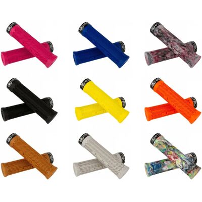 Poignées de guidon Burgtec Minaar à verrouillage - Handlebar Grips - Publicité Poignées de guidon Burgtec Minaar à verrouillage - Handlebar Grips - Publicité