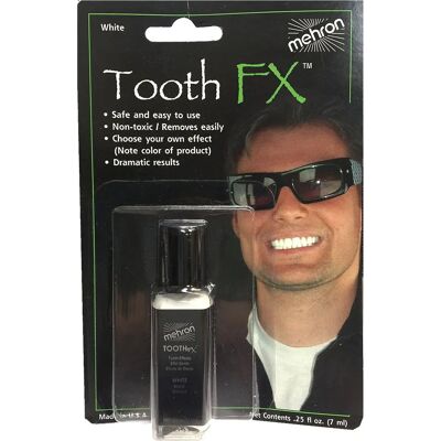Mehron Zahn-F/X Weiß - Zahnfarbe für Effekte Mehron Zahn-F/X Weiß - Zahnfarbe für Effekte