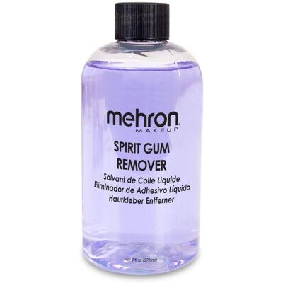Détachant de Spirit Gum de Mehron - 266 ml - Publicité Détachant de Spirit Gum de Mehron - 266 ml - Publicité