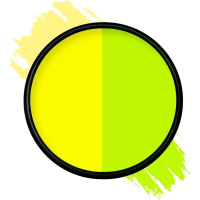Mehron - Paradise Makeup AQ - Neon Yellow - Face & Body Paint - Publicité Mehron - Paradise Makeup AQ - Neon Yellow - Face & Body Paint - Publicité