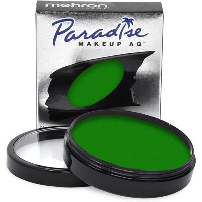 Lacey Wigs Mehron Paradise Pro AQ Vert Foncé - Peinture pour visage et corps - Publicité Lacey Wigs Mehron Paradise Pro AQ Vert Foncé - Peinture pour visage et corps - Publicité