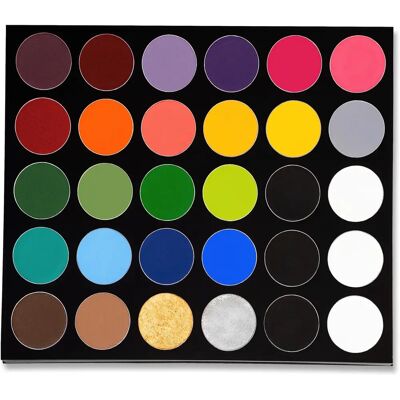 Mehron Paradise Makeup AQ Palette de 30 Couleurs - Palette de Maquillage - Publicité Mehron Paradise Makeup AQ Palette de 30 Couleurs - Palette de Maquillage - Publicité