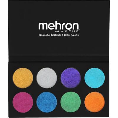 Palette rechargeable de 8 couleurs Mehron Paradise Makeup AQ - Peinture pour visage et corps - Publicité Palette rechargeable de 8 couleurs Mehron Paradise Makeup AQ - Peinture pour visage et corps - Publicité