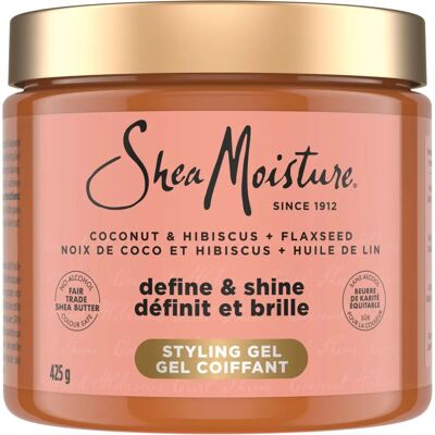 Shea Moisture Gel de Estilo Coco Hibisco - Gel para Pentear Shea Moisture Gel de Estilo Coco Hibisco - Gel para Pentear
