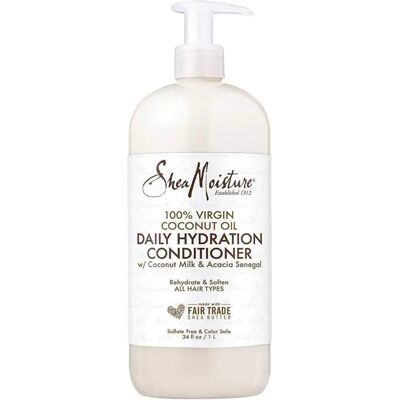 Condicionador Shea Moisture com Óleo de Coco Virgem - Todos os Tipos de Cabelo Condicionador Shea Moisture com Óleo de Coco Virgem - Todos os Tipos de Cabelo