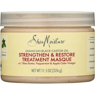 Shea Moisture - Jamaican Black Castor Oil - Masque - Publicité Shea Moisture - Jamaican Black Castor Oil - Masque - Publicité
