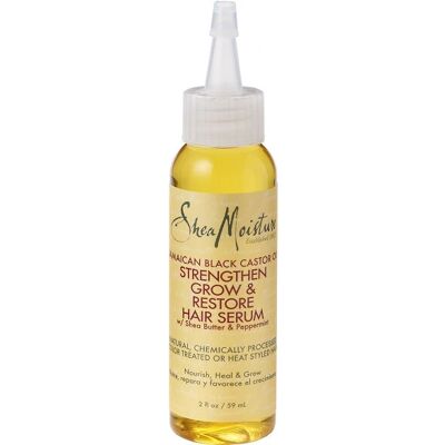Sérum capillaire SheaMoisture Huile de Ricin Noire Jamaïcaine - Restoratif & Unisexe - Publicité Sérum capillaire SheaMoisture Huile de Ricin Noire Jamaïcaine - Restoratif & Unisexe - Publicité