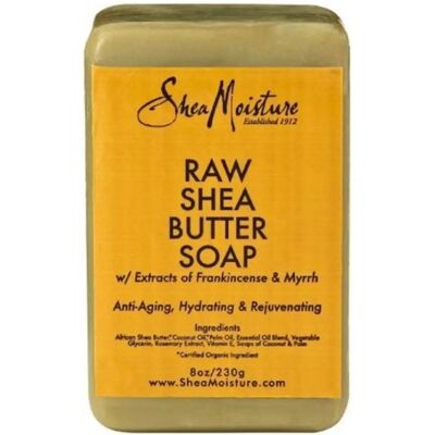 SheaMoisture Biologische Raw Shea Butter, Wierook & Mirre - Stokje Zeep SheaMoisture Biologische Raw Shea Butter, Wierook & Mirre - Stokje Zeep